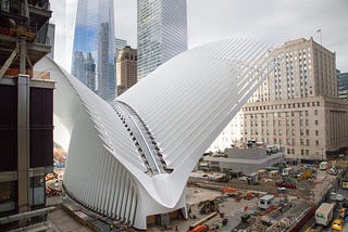 We Went Rogue for a Mass Meditation Flashmob Inside the Oculus World Trade Center