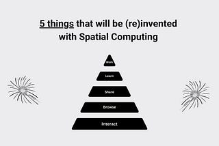 Spatial computing will reinvent these 5 things we do on computers and phones