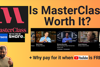Is Masterclass Worth It? A Honest Masterclass Review: Jan 2025