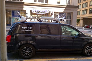 Apple Maps Car Spotted in SF