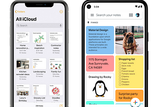 Product Teardown: Apple Notes vs Google Keep