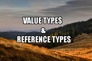 Difference between value type and a reference type in iOS swift?