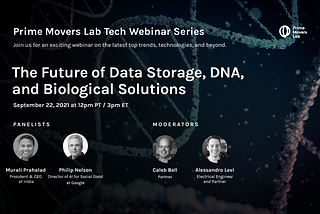 Does DNA Hold the Key to Our Data Storage Challenges?