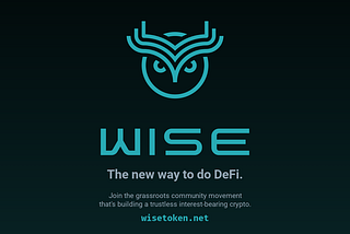 Understanding WISE token. The next crypto gem.