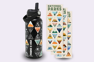 National Park Water Bottles