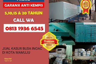 Terlaris TLP WA 0813 1936 6545 Jual Kasur Busa Inoac di Kota Mamuju