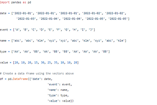 Python: Add a column quickly