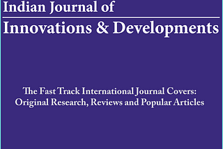 SciArchives | Indian journal of innovations and developments