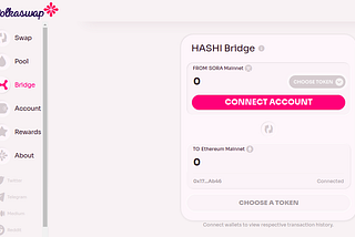 How to use the HASHI bridge