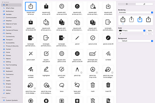 SF Symbol Changes in iOS 16.0