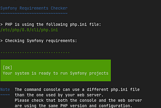 How setup and run Symfony with Docker.