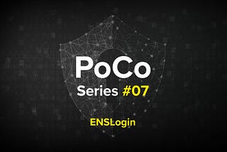 PoCo Series 7 — ENSLogin