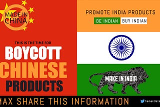 यह बिलकुल सही समय है, चाइना के प्रोडक्ट को हमेशा के लिए भारत मे Boycott करने का.