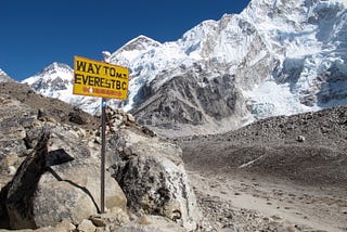 An encounter with Everest