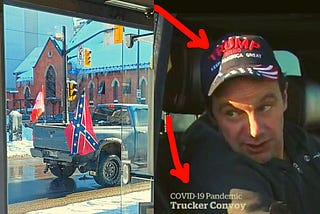 “Why the Fuck are Canadian Truckers Flying the Confederate Flag?”