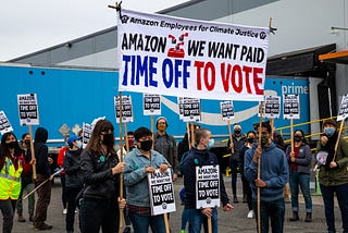 Jeff Bezos: Give All Amazon Workers PTO to Vote