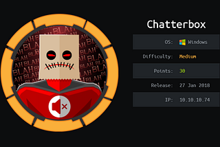Hack The Box — Chatterbox Writeup without Metasploit