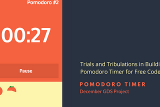 December Go Design Something Project: Pomodoro Timer