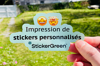 Stickers ronds - Sticker personnalisé – StickerGreen