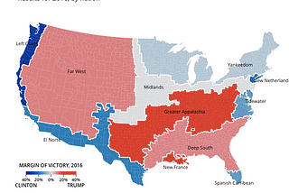 The American Nations, Trumpism, and the 2016 Elections