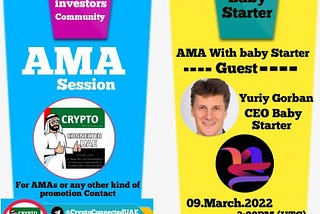 AMA Session Crypto Connected UAE With BabyStarter