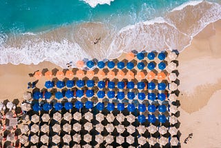 Beach Umbrella Symmetry