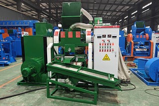 300kg/h cable granulator machine for Mexico customer
