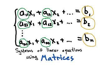 Solving systems of linear equations using matrices and Python