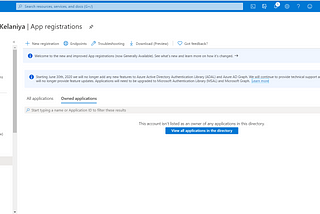 Authenticate the Front End with Azure Active Directory