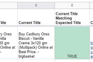 SEO Website Change Monitoring using Google Sheets