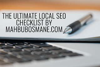 Boost your local online presence with the 2024 Local SEO Checklist.