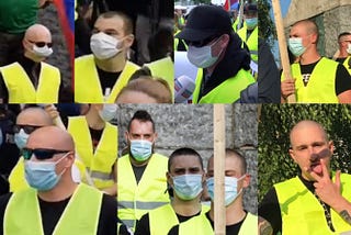 Razkrivamo: Rumeni jopiči so neonacisti