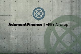 The ARBY airdrop can now be claimed!