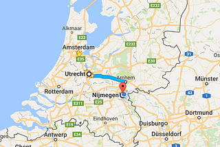 What an intercity journey looks like in the Netherlands