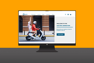 Responsive eCommerce website