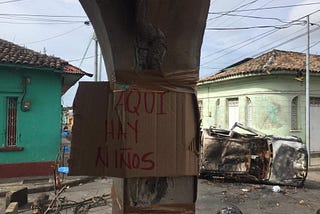 Nicaragua: Niños bajo fuego