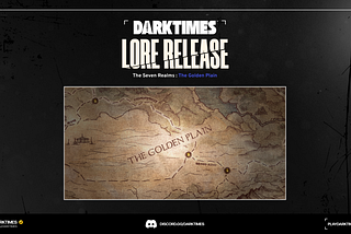 DARKTIMES: The Golden Plain