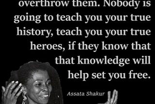 A letter to Assata Shakur, from bleu