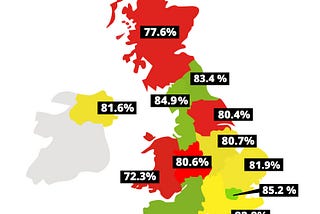 Where do the happiest banking customers live?