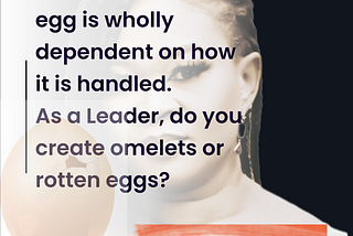 "Egg-citing Lessons on Leadership: From Kitchen Mishap to Inspiring Insights"