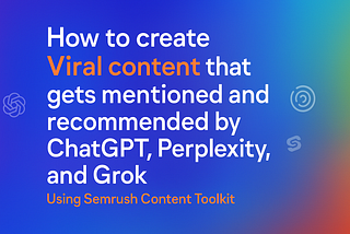ChatGPT Cited my Content Piece & here’s My Playbook