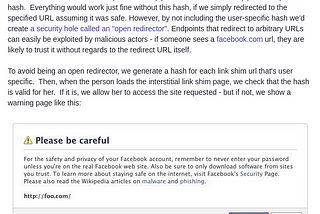 How I bypassed Facebook’s Linkshim Protection.