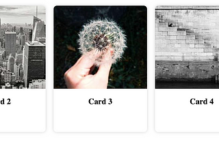 Simple Card Holders Using CSS and HTML without Bootstrap