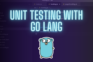 Unit testing with Go Lang