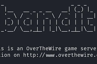 OverTheWire: Bandit — Entry in the world of CTFs Part 2