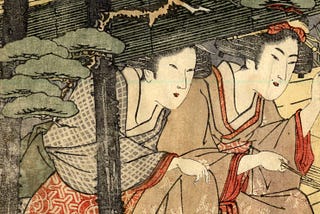 🌸 When Desire Wore Kimono: The Hidden World of Lesbian Shunga