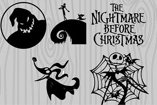 Nightmare Before Christmas SVG bundle