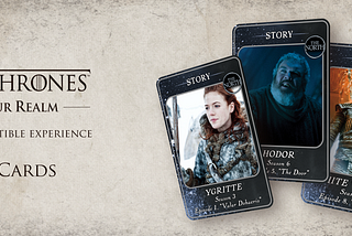 Story Cards: Collect Iconic Moments from Game of Thrones