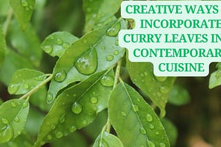 Beyond the Basics: Innovative Uses for Curry Leaves in Modern Cooking