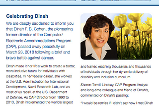 Announcing the Dinah F. B. Cohen DREAM Fellowship Program